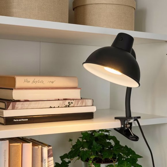 IKEA SKURUP Clamp spotlight, black - Picture 7 of 8